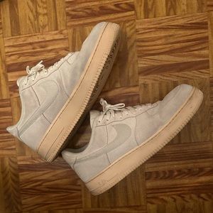 Nike af1 suede material , limited edition